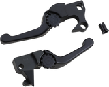 POWERSTANDS RACING Lever Set - Anthem - Shorty - Black 12-01653-22