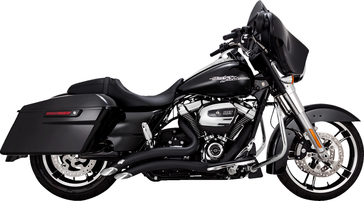 VANCE & HINES Big Radius Exhaust System - Black 46373