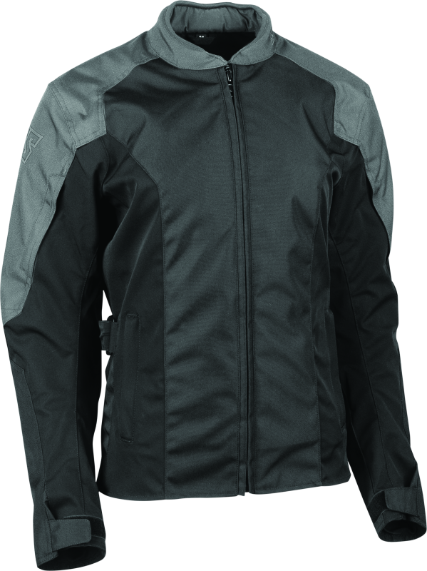 Speed and Strength Mad Dash Jacket Black/Grey Womens - XS