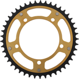 SUPERSPROX Stealth Rear Sprocket - 45 Tooth - Gold - Suzuki/Triumph RST-1792-45-GLD