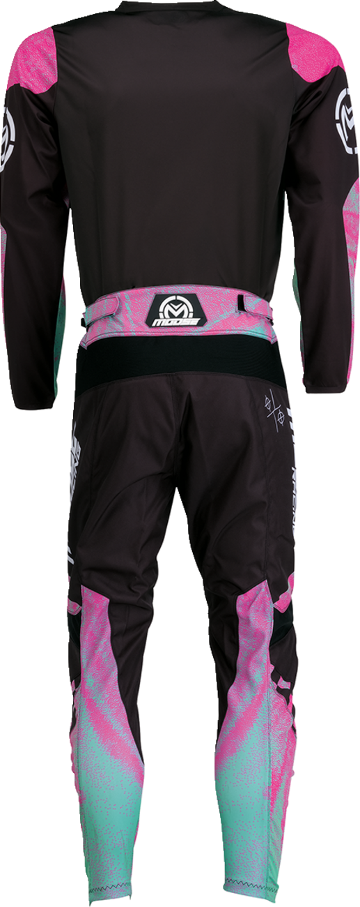 MOOSE RACING Qualifier Jersey - Pink/Teal - 5XL 2910-7525