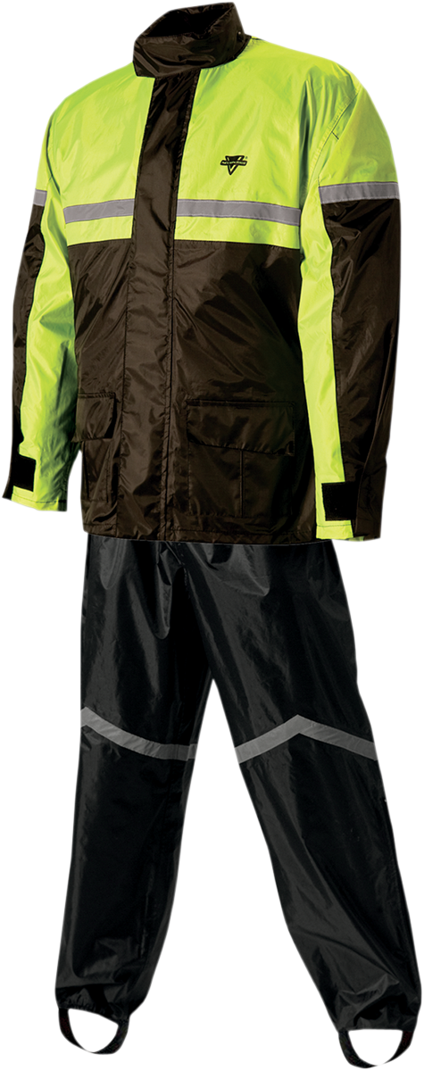 NELSON RIGG SR-6000 Stormrider Rainsuit - Hi-Viz Yellow/Black - Small SR6000HVY01-SM