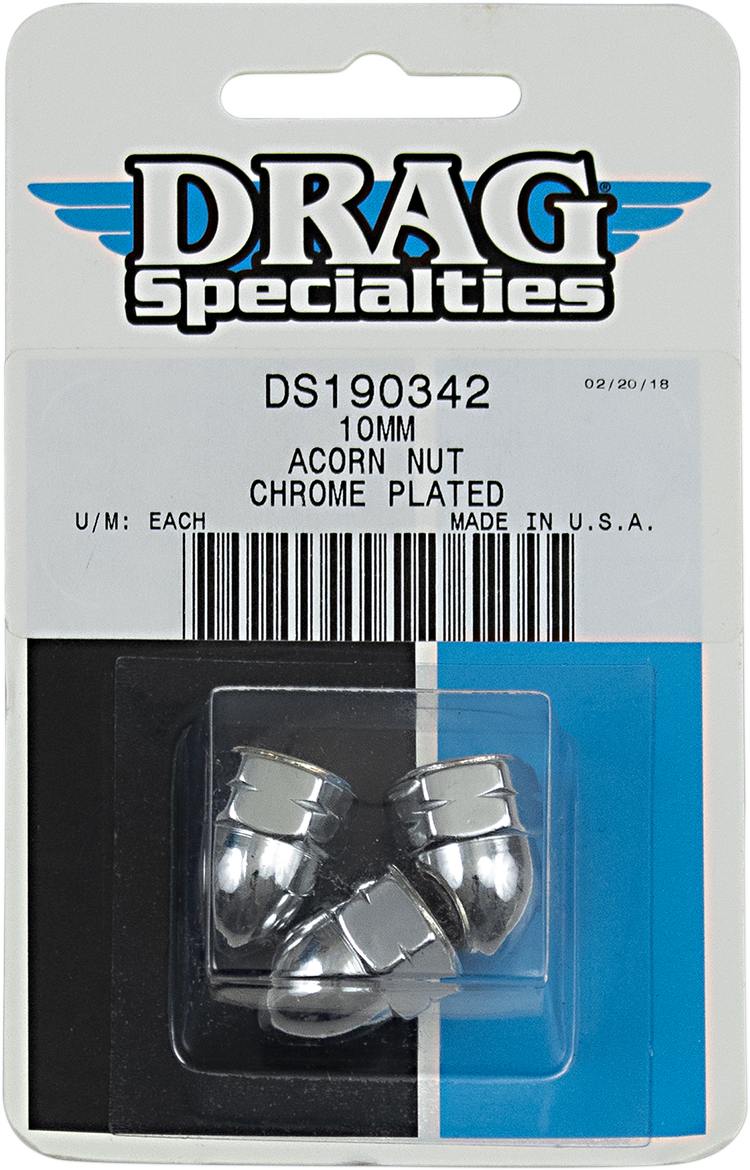 DRAG SPECIALTIES Acorn 10 Mm (3) MBP1210