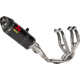 AKRAPOVIC Racing Line Exhaust System - Carbon - Kawasaki ZX-6R 2023-2024 S-K6R11-RC/1