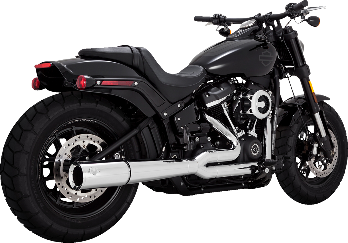 VANCE & HINES Pro Pipe Exhaust System - Chrome Softail  17387