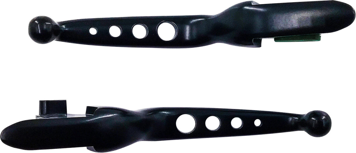 HARDDRIVE 4 Hole Lever Set Black Softail 15-17 Cable 53577