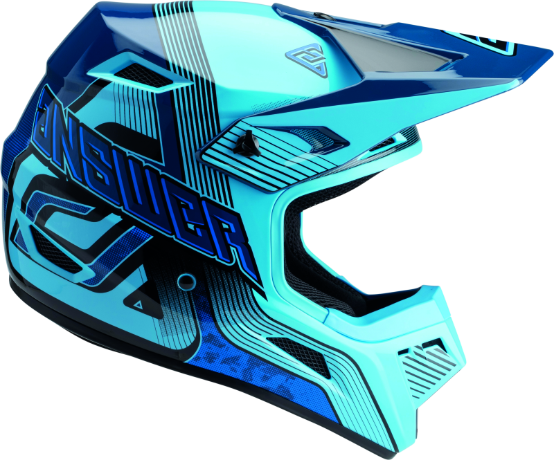 Answer AR1 Vendetta Helmet Blue/Dark Blue Youth - Small 447766