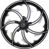 COASTAL MOTO Front Wheel - Fury - Dual Disc/No ABS - Black - 21"x3.25" - FL 1502-FRY-213-BC