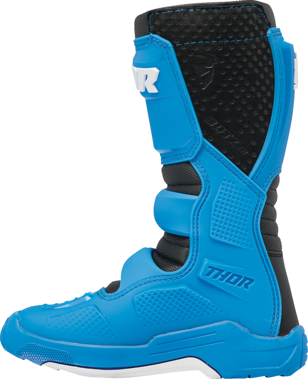 THOR Youth Blitz XR Boots - Black/Blue - Size 4 3411-0734