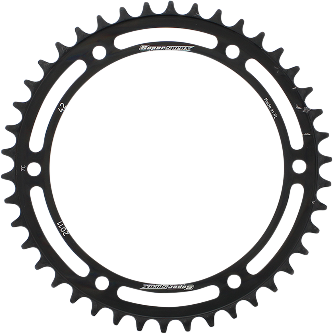 SUPERSPROX Rear Sprocket - 42 Tooth RFE-2011-42-BLK