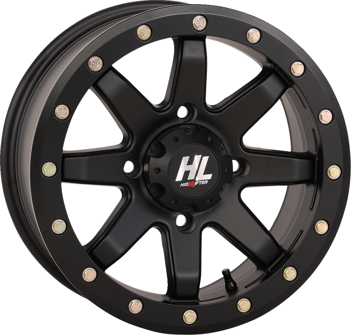 HIGH LIFTER Wheel - HL9 Beadlock - Front/Rear - Matte Black - 14x7 - 4/156 - 6+1 (+50 mm) 14HL09-1457