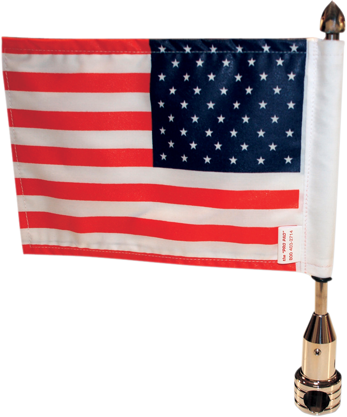 PRO PAD Flag Mount - 3/8" Bar - 6" x 9" Flag RFM-FXD4