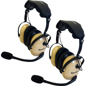 NAVATLAS Intercom/Headset Kit - 2-Seat - Beige  NIO232PK