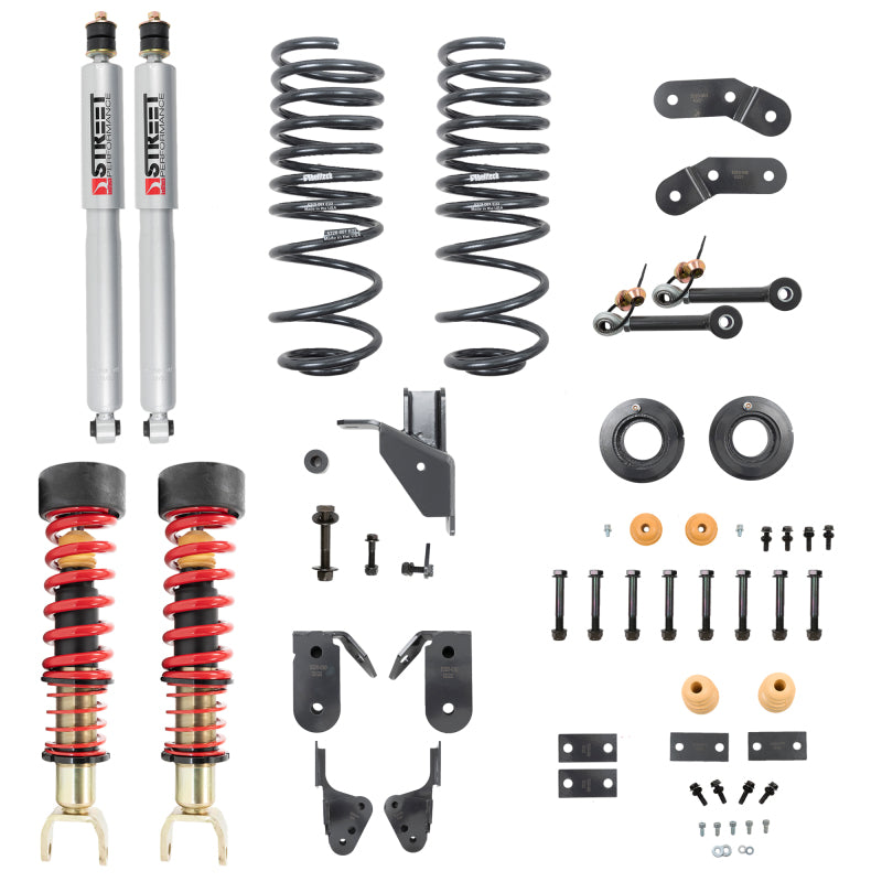 Belltech 19+ RAM 1500 (6-LUG) Performance Coilover Kit 1-3in Front/3-4in Rear 1061SPC