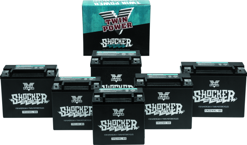 Twin Power YTX-14 Shocker Battery Replaces H-D 65948-00 781151