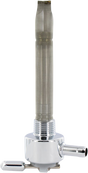PINGEL Round Fuel Valve - Chrome - 3/8" NPT 6211-CR