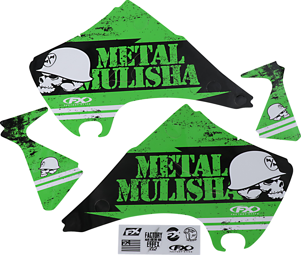 FACTORY EFFEX Metal Mulisha Graphic Kit - Kawasaki 23-11120