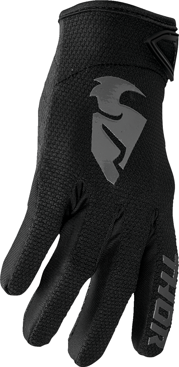 THOR Women's Sector Gloves - Black/Gray - Medium 3331-0239