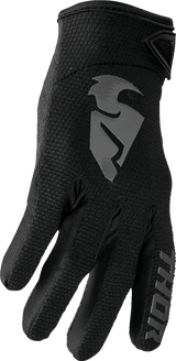 THOR Women's Sector Gloves - Black/Gray - Medium 3331-0239