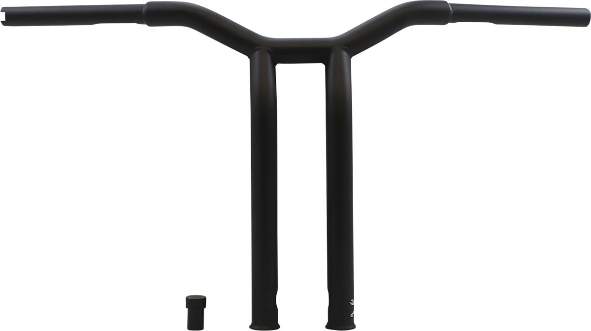 BURLY BRAND Handlebar - Dominator - Raked - 14" - Matte Black B12-6053SB