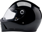 BILTWELL Lane Splitter Helmet - Gloss Black - Medium 1004-101-503