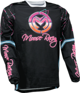 MOOSE RACING Sahara Jersey - Pink/Black - Large 2910-7452