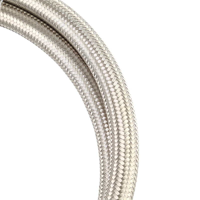 Mishimoto 3Ft Stainless Steel Braided Hose w/ -10AN Fittings - Stainless MMSBH-1036-CS