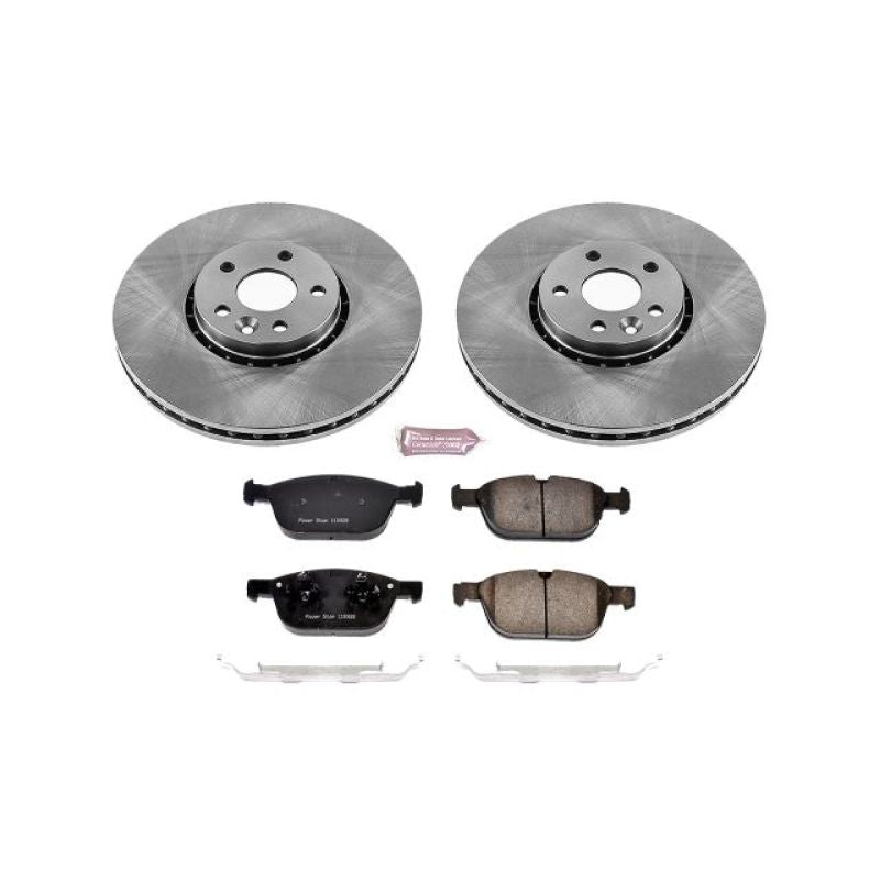 Power Stop 10-15 Volvo XC60 Front Autospecialty Brake Kit