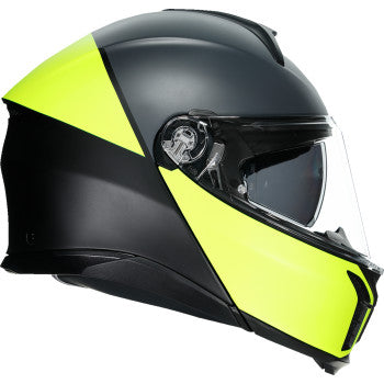 AGV Tourmodular Helmet - Balance - Black/Yellow Fluo/Gray - Medium 211251F2OY00112