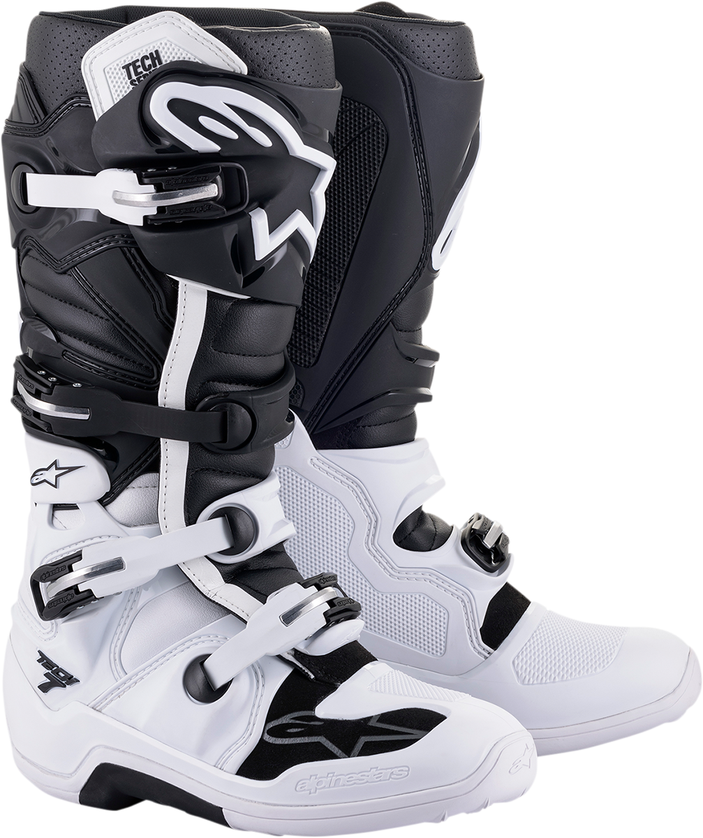 ALPINESTARS Tech 7 Boots - White/Black - US 7 2012014-21-7