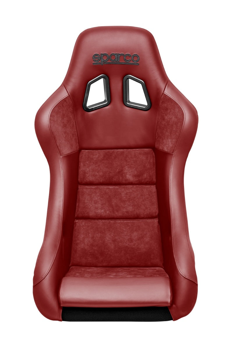 Sparco Seat QRT Performance Leather/Alcantara Red (Must Use Side Mount 600QRT) 008012RPRS