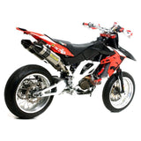 Arrow Aprilia Sx-V 4.5/5.5 '07/11 Full Titanium Mx Competition Full System Rh + Lh With Carbon End Cap 75110tk