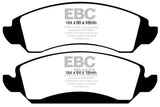 EBC 09-14 Cadillac Escalade 6.0 Hybrid Yellowstuff Front Brake Pads DP41830R