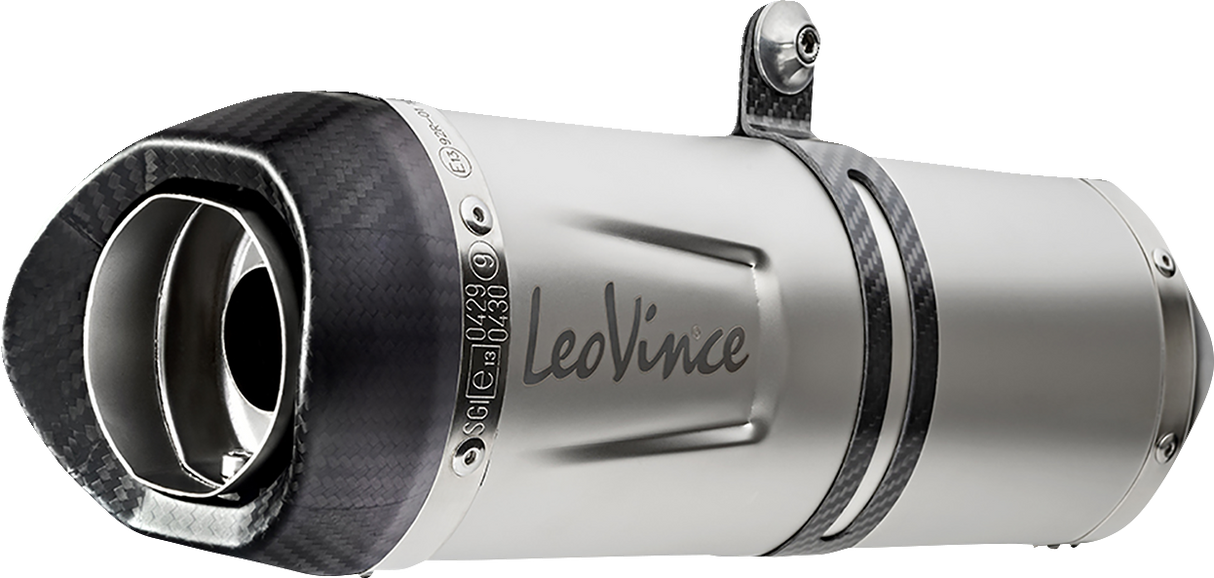 LEOVINCE LV One EVO Exhaust System - Stainless Steel  Ninja 650/ Versys  2021-2024  14379ENU  1810-3078