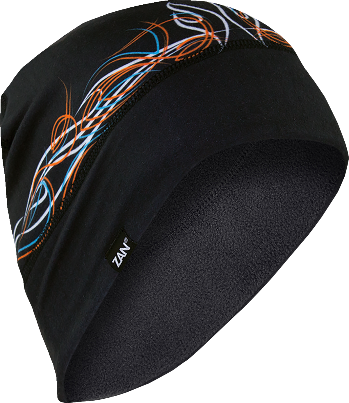 ZAN HEADGEAR SportFlex Fleece Beanie - Pinstripe Flame WHLF426