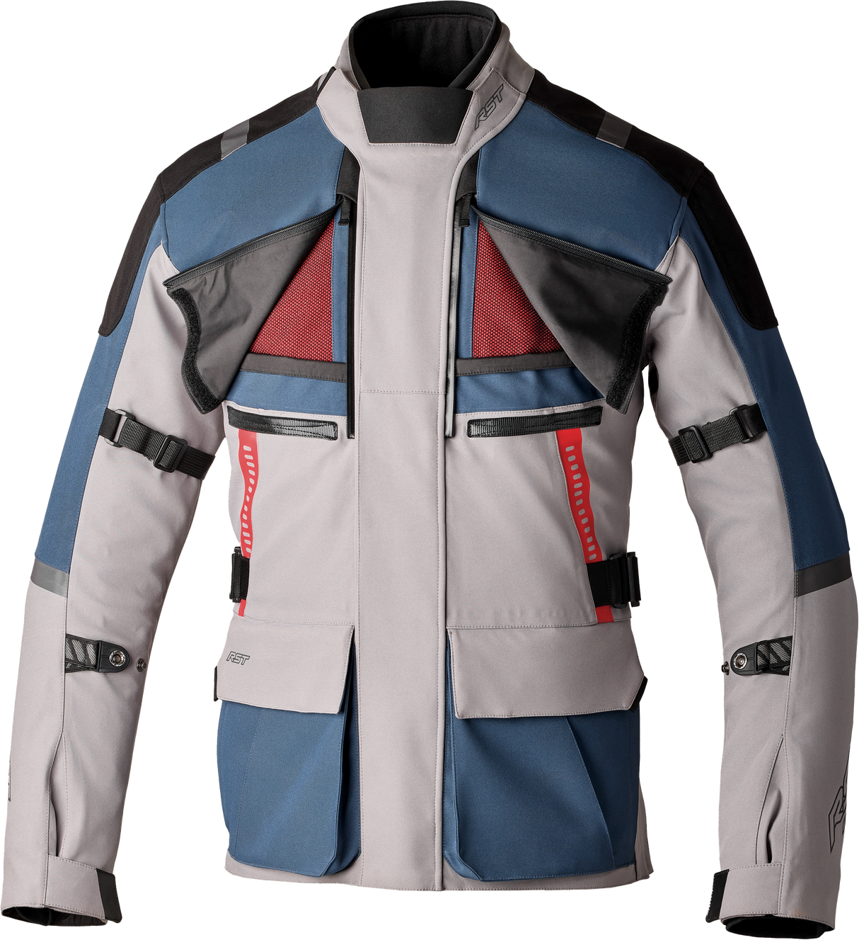 RST Ps Vulcan Ce Jacket Sil/Blu Textile 3xl 103582SIL-50