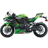 STOMPGRIP Traction Pad Tank Grips - Icon - Black - Ninja ZX-4RR 55-14-0204B