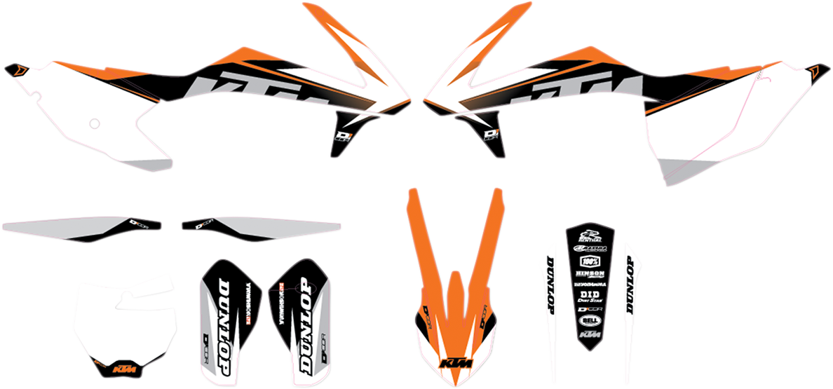 D'COR VISUALS Graphic Kit - KTM 20-30-206