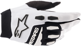 ALPINESTARS Full Bore Gloves - White/Black - Small 3563622-21-S