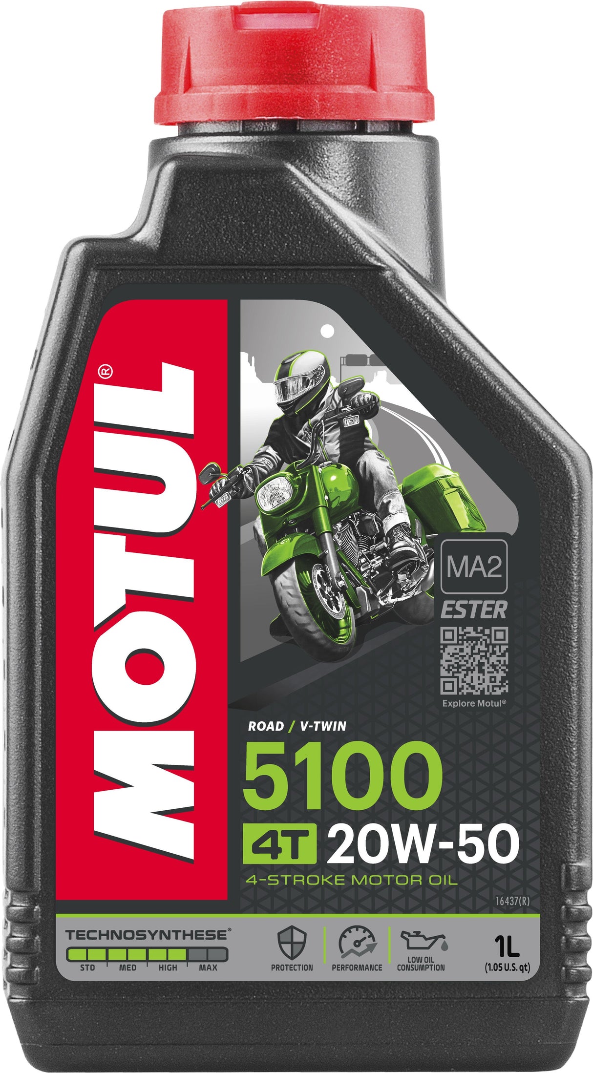 MOTUL5100 4t 20w50 1-L 12/Case109944