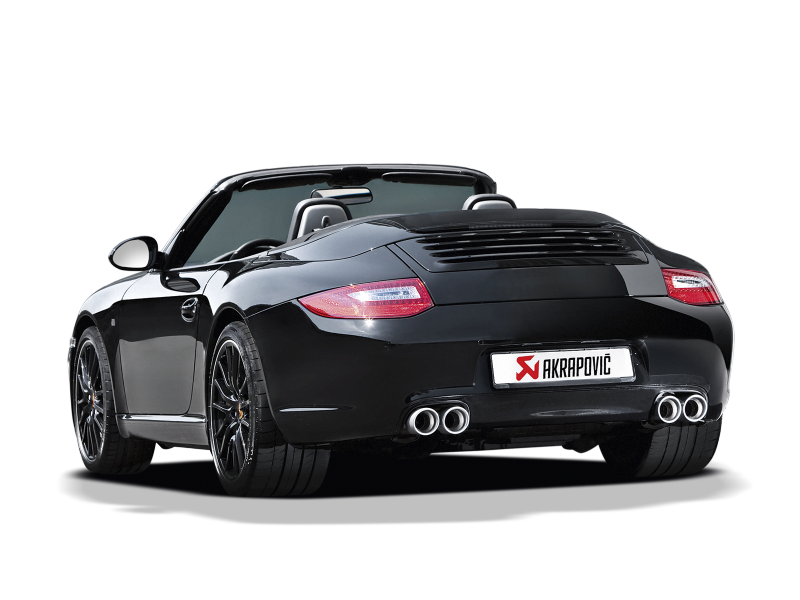 Akrapovic 08-12 Porsche 911 Carrera S/4/4S/GTS Slip-On Race Line (Titanium) w/ Titanium Tips S-PO997CA-RT