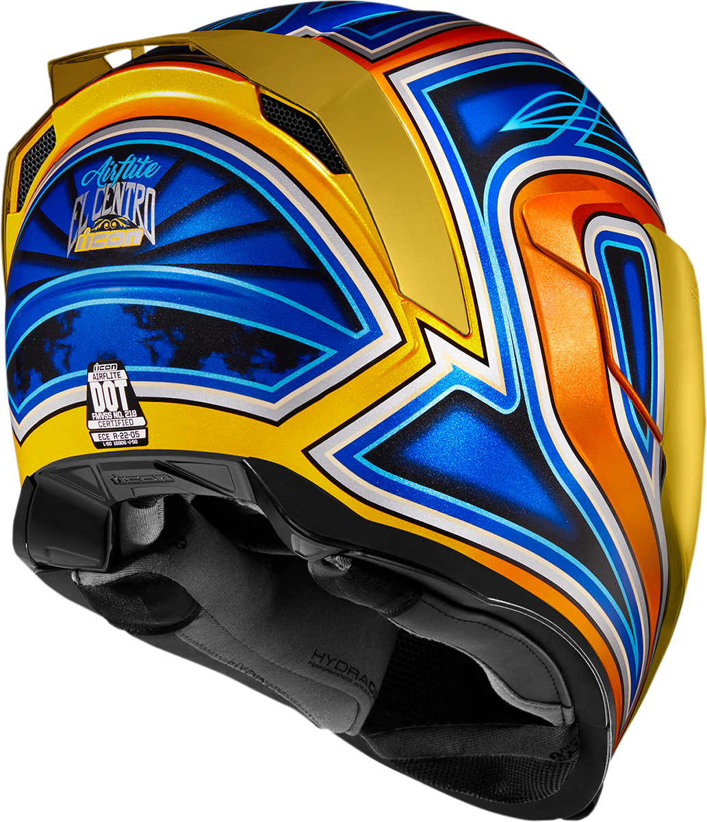 ICON Airflite™ Helmet - El Centro - Blue - Medium 0101-13380