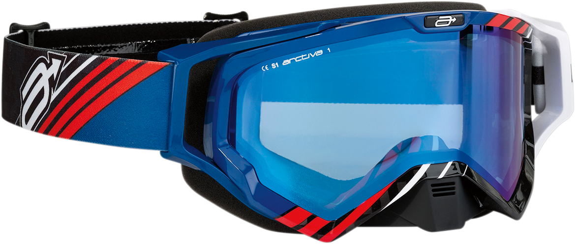 ARCTIVA Vibe Goggles - Black/Blue/Red 2601-2351