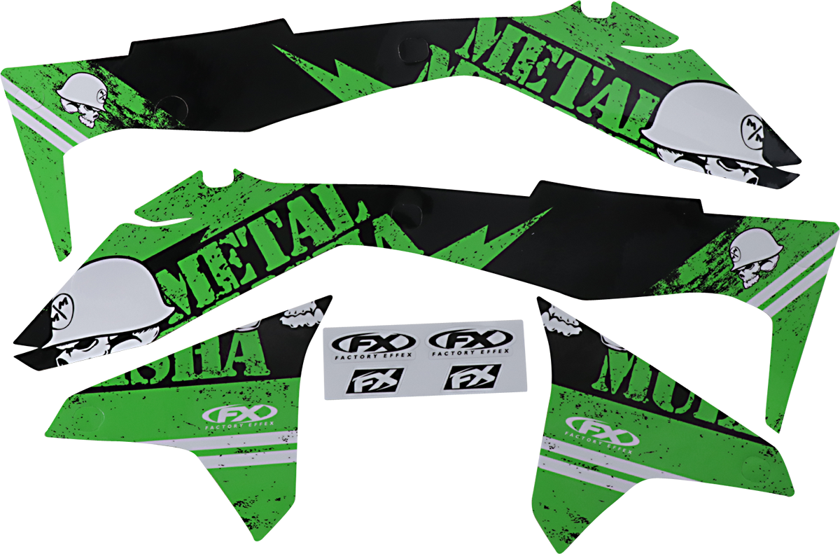 FACTORY EFFEX Metal Mulisha Graphic Kit - Kawasaki 23-11134