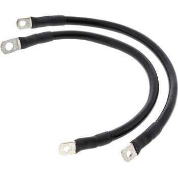 ALL BALLS  Battery Cable Kit - Black 79-3011-1