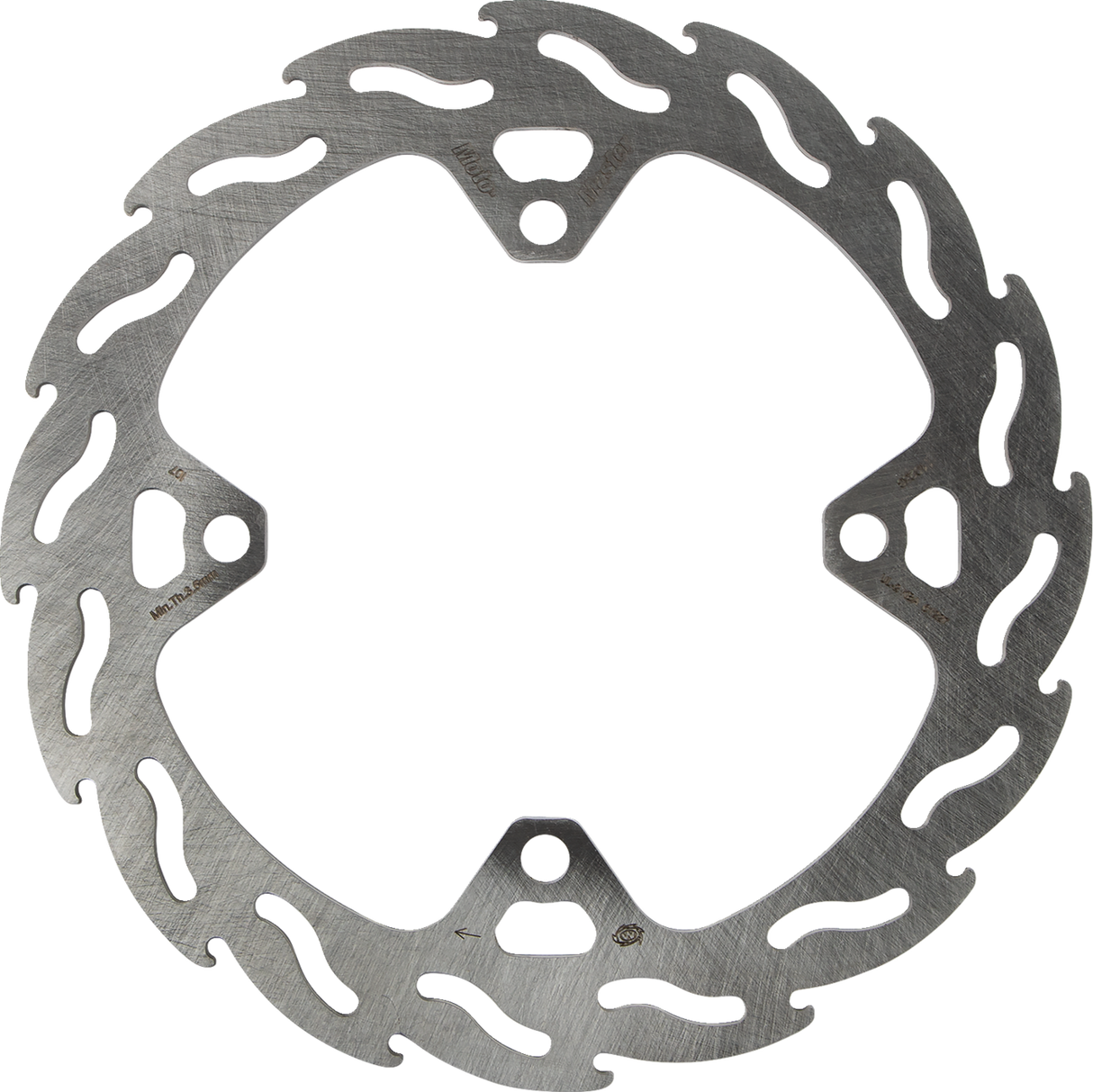 MOTO-MASTER Brake Rotor - Rear - Flame 110253-PU