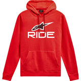 ALPINESTARS Ride 4.0 Hoodie – Rot/Weiß/Schwarz – Größe L 1214-51820-321-L