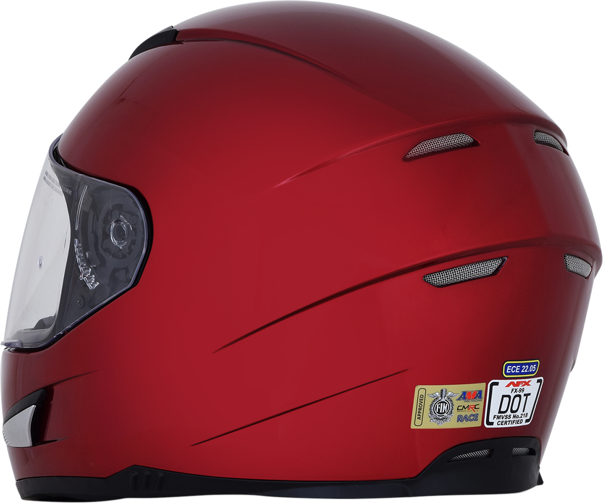 AFX FX-99 Helmet - Wine Red - Large 0101-11086