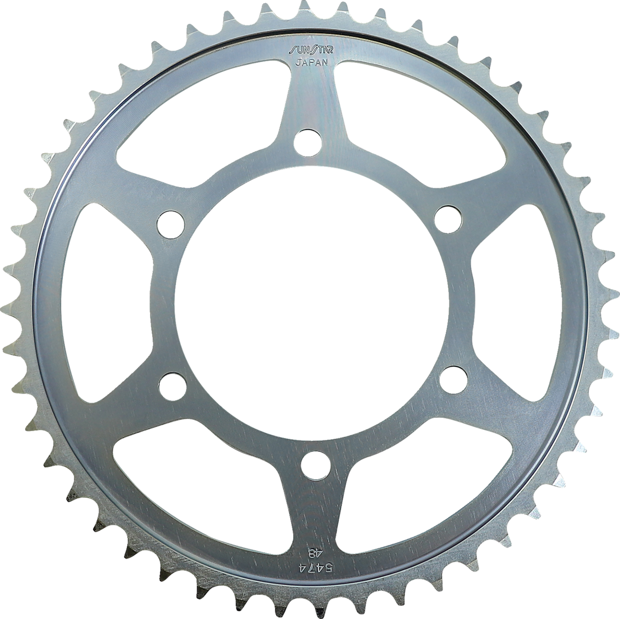 SUNSTAR SPROCKETS Steel Rear Sprocket - 48 Tooth - Suzuki 2-547448