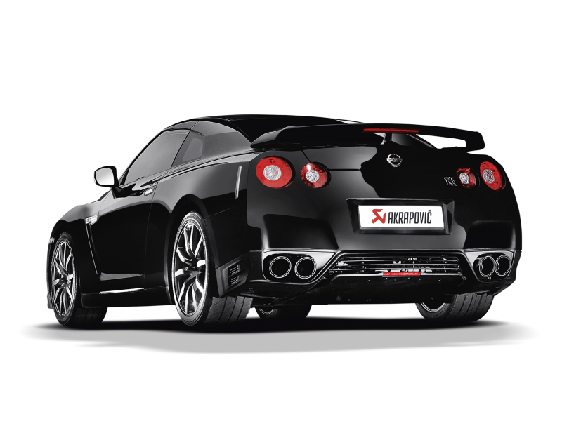 Akrapovic 08-17 Nissan GT-R Slip-On Line (Titanium) (Req. Tips) M-NI/T/1H